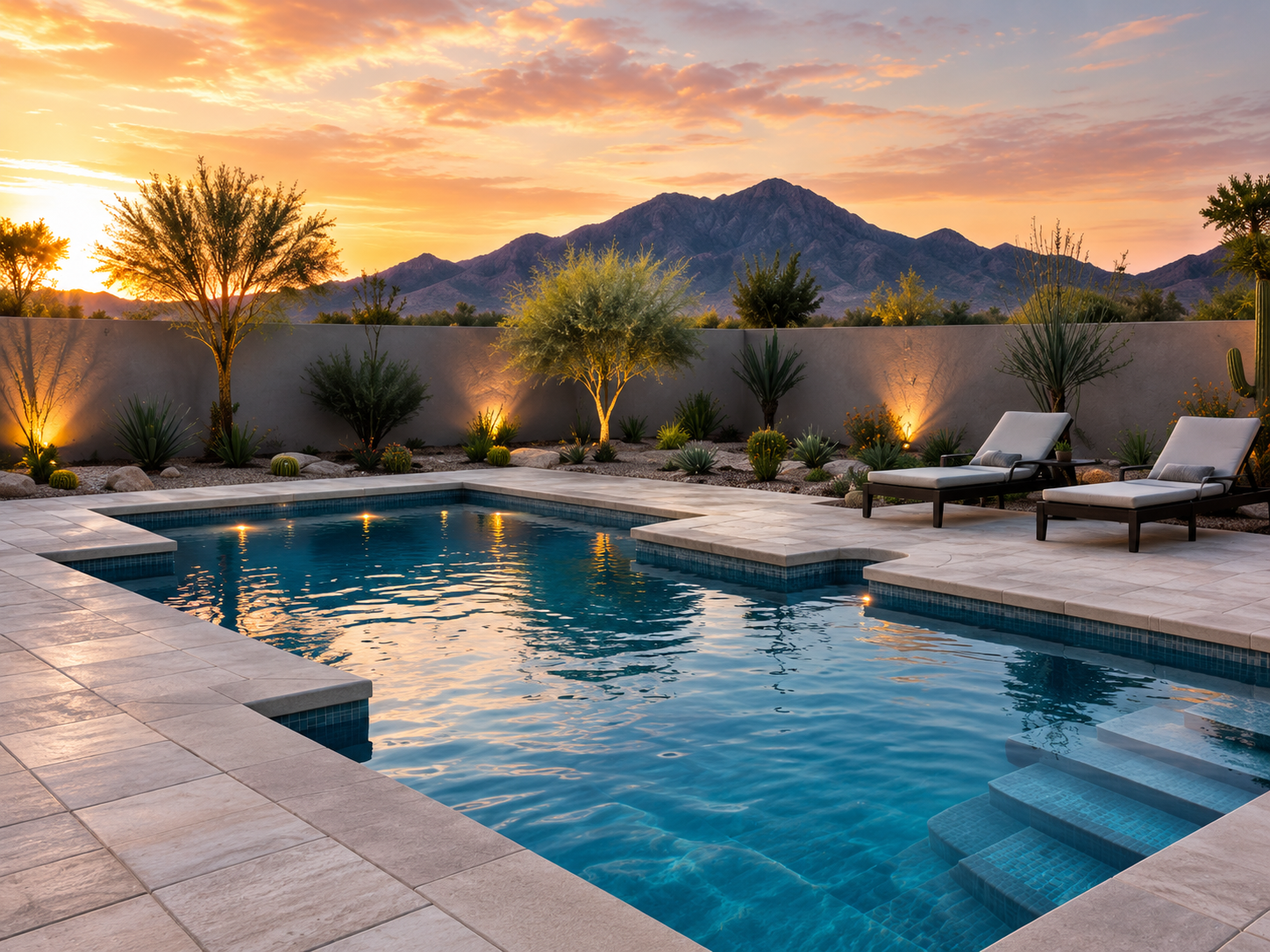 Modern Geometric Pools
